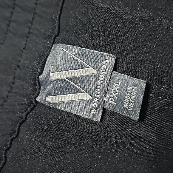 Worthington Comfort High Waisted Black Petite Pants Size‎ PXXL - Picture 3 of 5